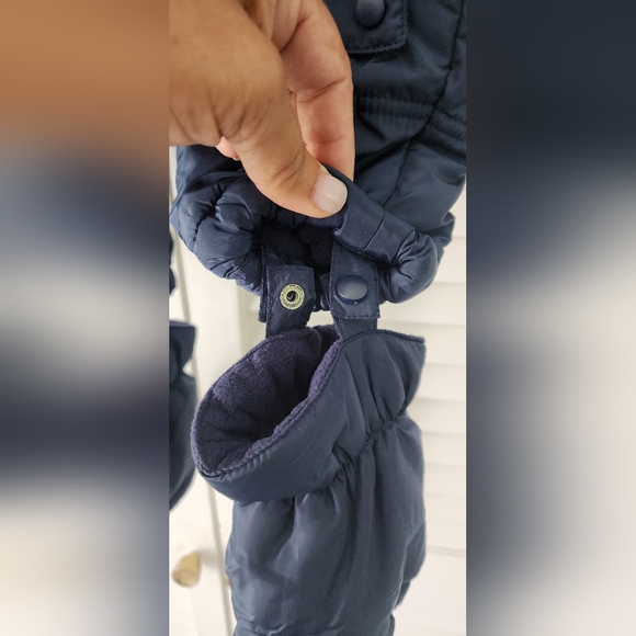 Baby Warm Snowsuit Blue Size 6-9 Months Designed In Portugal Winter lot 4 - Picture 5 of 10